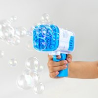 Пистолет для создания мыльных пузырей BRAUBERG Бластер погружной с подстветкой 665146 в Гродно