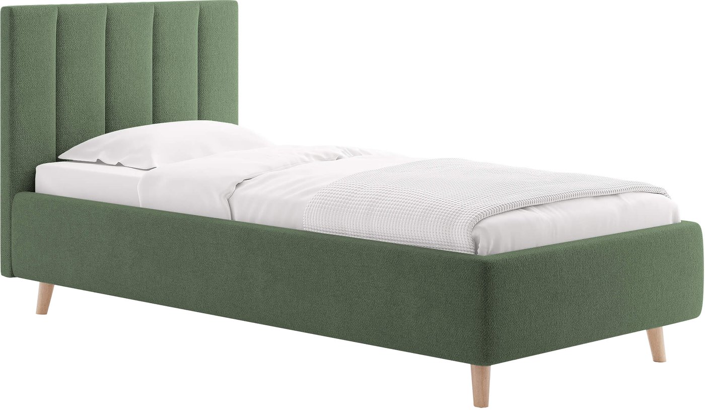 Кровать Сонум Alma 90x200 (рогожка зеленый)