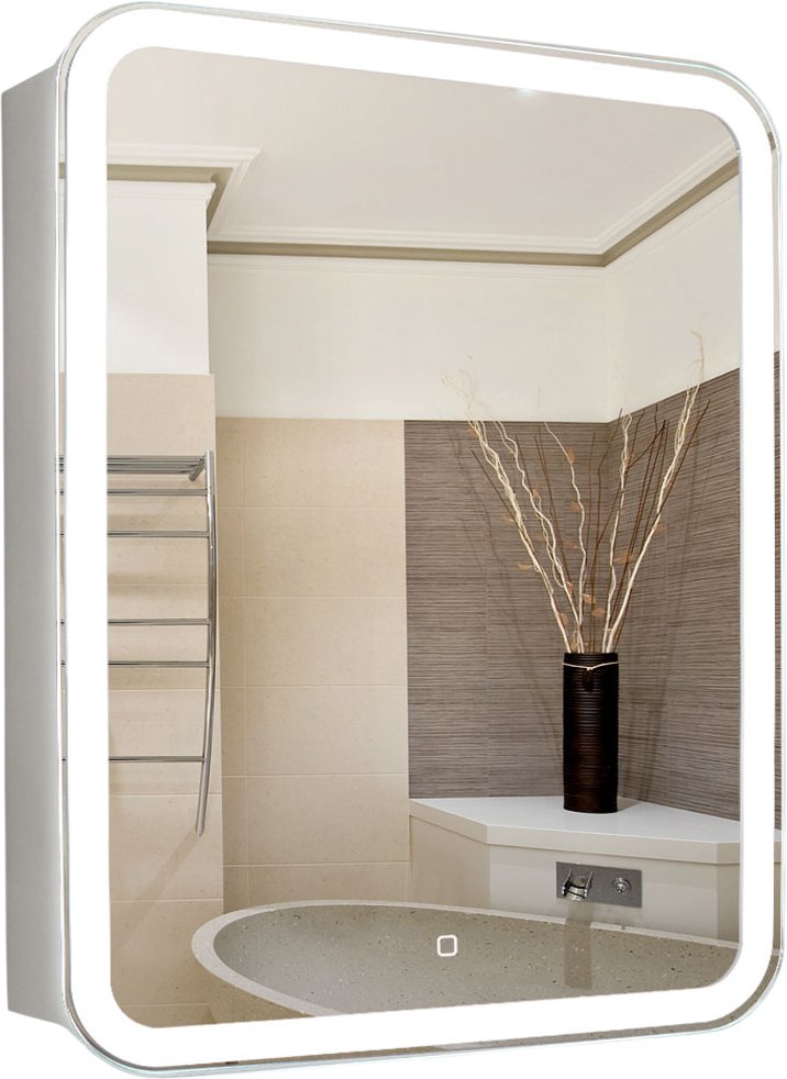 

Silver Mirrors Шкаф с зеркалом Фиджи 60x80 LED-00002363