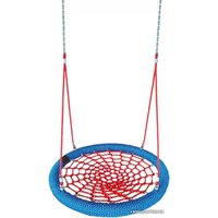 Подвесные качели Чудесный Сад Корзинка-Паутинка 035.5 (синий/красный)
