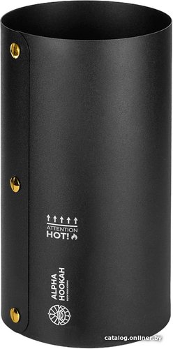 Колпак для кальяна Alpha Hookah Roll Black Matte