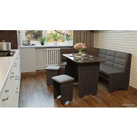 Обеденная группа Трия Техас исп. 2 (венге/кашемир коричневый)