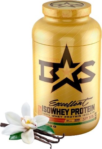 

Протеин сывороточный (изолят) Binasport Excellent Isowhey Protein (1300г, ваниль)