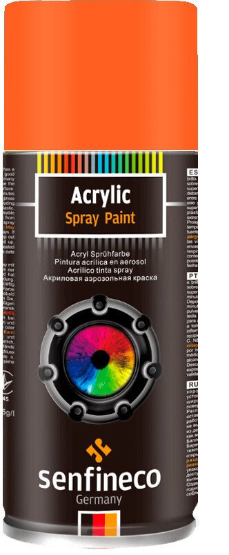 

Автомобильная краска Senfineco акриловая оранжево-красный Engineering Orange Red 0.4 л