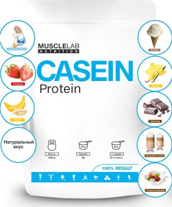 Казеин Musclelab Casein Protein (1 кг, шоколад)