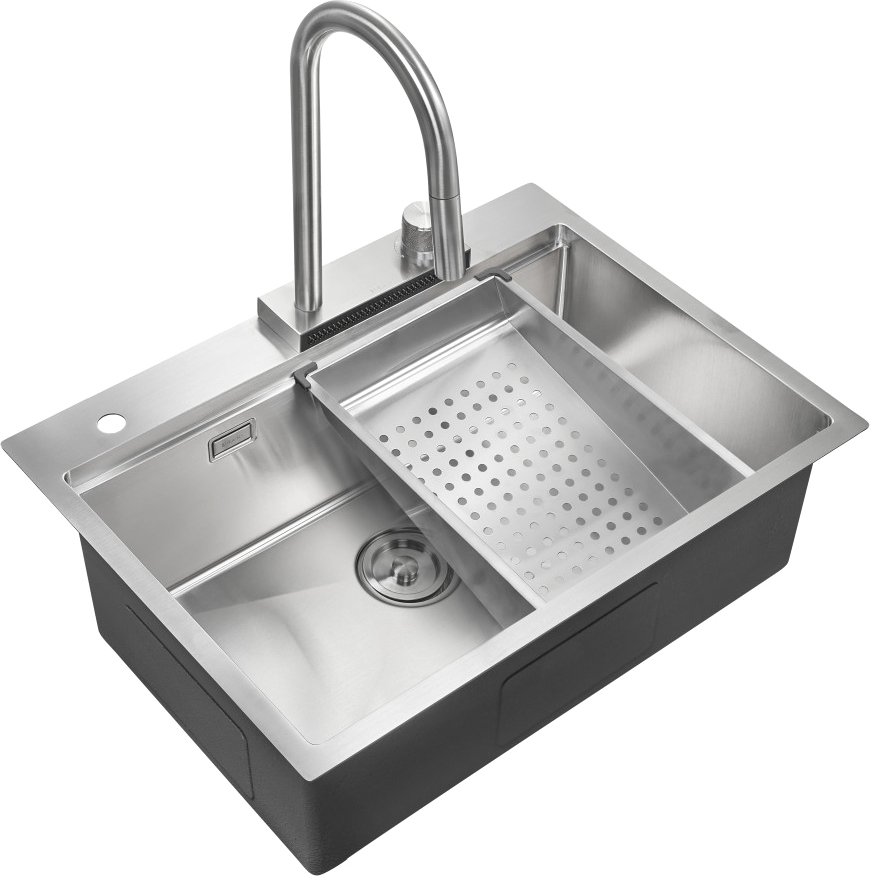 

Кухонная мойка Milacio Denia 68 Steel MC.77410 (сталь нержавеющая)