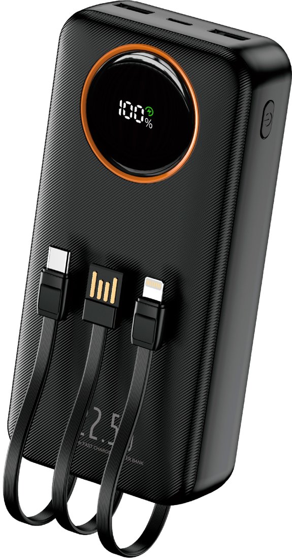 

Внешний аккумулятор EOFE G204 20000 mAh (черный)