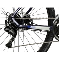 Велосипед Kross Evado 5.0 L 2025 (синий/серебристый) в Мозыре