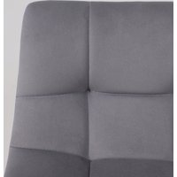 Стул AksHome Рой РВ (Velutto 32 серый велюр/черный)