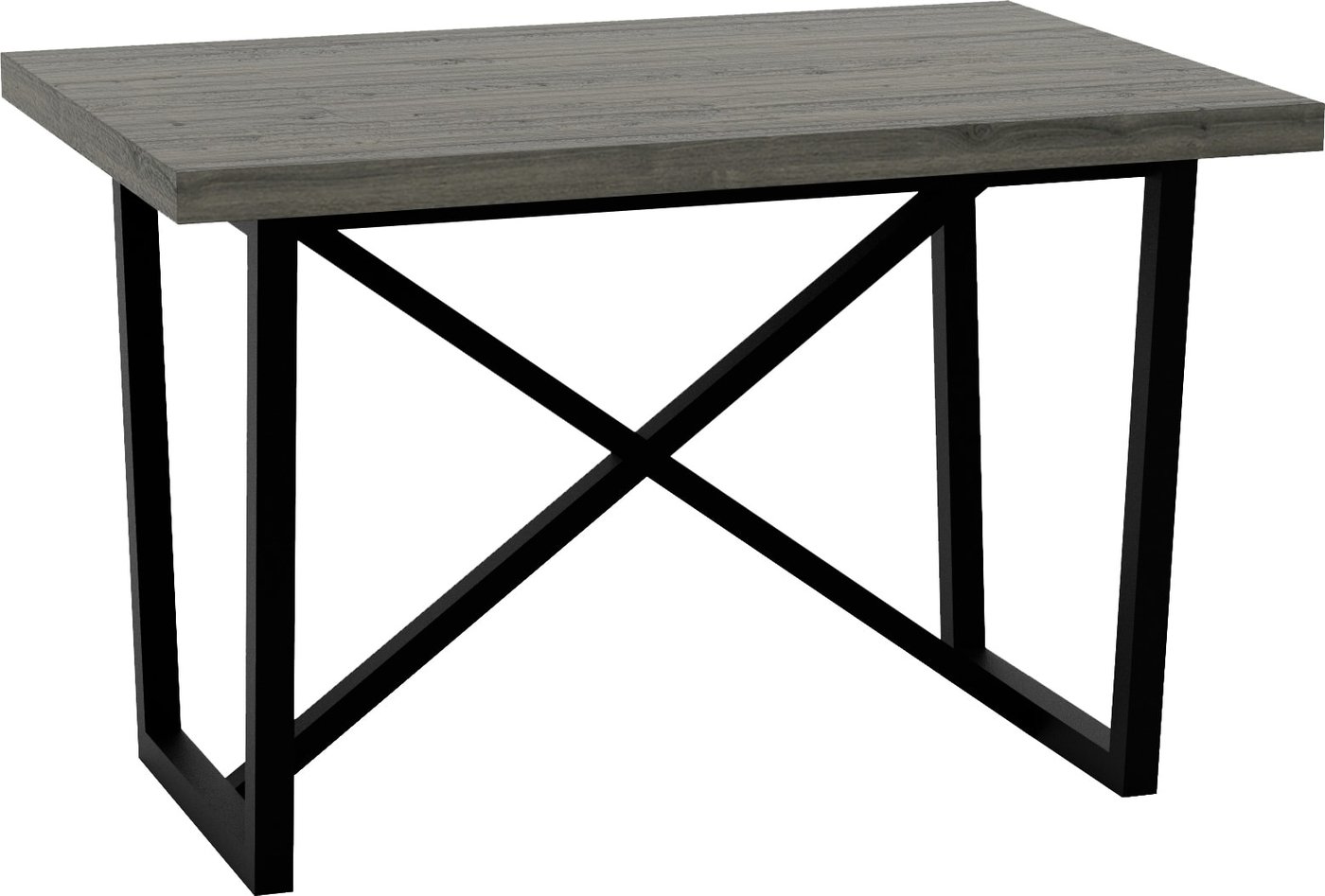 

Кухонный стол TMB Loft Бронсон Сосна 1500x600 25 мм (угольно-серый)
