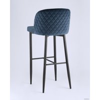 Стул Stool Group Оскар велюр барный (сине-зеленый)