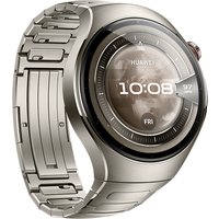 Умные часы Huawei Watch 5 46 мм (титановый, с титановым браслетом, международная версия)