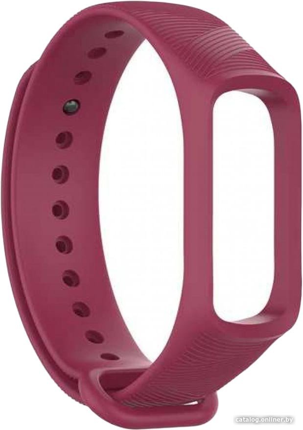 Ремешок Rumi силиконовый для Samsung Galaxy Fit e (бордовый)