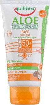 

Крем солнцезащитный Equilibra Солнцезащитный антивозрастной крем PROSUN-UV Aloe SPF 50+ 75 мл