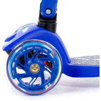 Двухколесный детский самокат Полесье Со складной ручкой 0072C-V1(С) (синий)