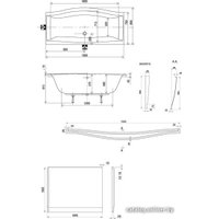 Ванна Ravak Magnolia 170x75