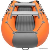 Моторно-гребная лодка Roger Boat Trofey 3300 (без киля, оранжевый/графит)
