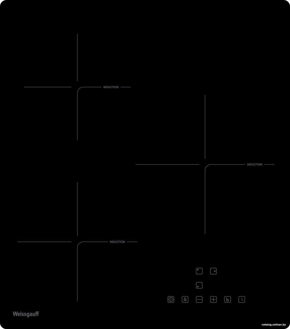 Варочная панель Weissgauff HI 430 BA Cross