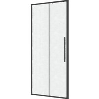 Душевая дверь Niagara Nova NG-34-L10CHGR 100x195 (графит/шиншилла стекло)
