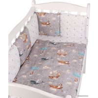 Детский комплект постельного белья Amarobaby Путешественники AMARO-3003-Py (серый)