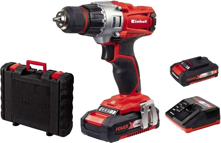 

Дрель-шуруповерт Einhell TE-CD 18/2 Li Kit 4513830 (с 2-мя АКБ)