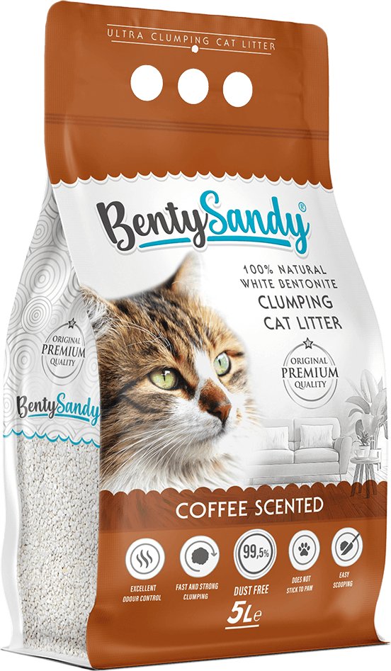 

Наполнитель для туалета BentySandy Coffee Scented 5 л