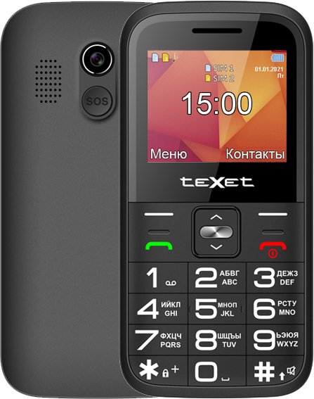 

Телефон TeXet TM-B418 (черный)