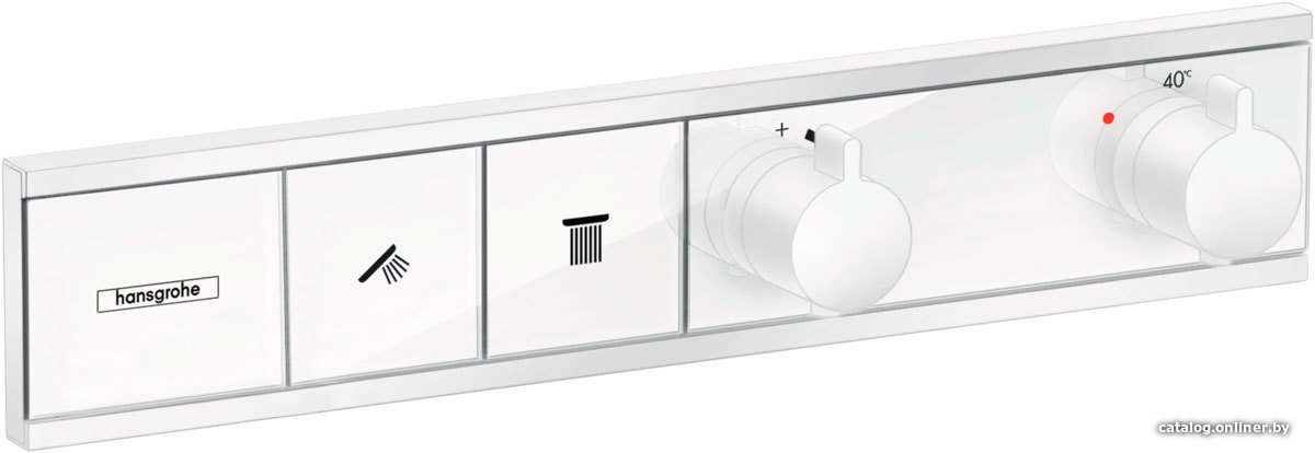 Смеситель без скрытого механизма Hansgrohe RainSelect 15380700 (белый)