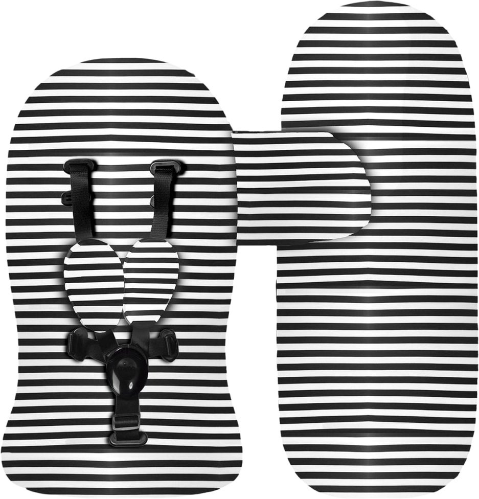 

Вкладыш для прогулочного блока Mima Starter Pack (black/white)