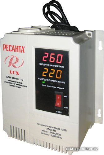 Стабилизатор напряжения Ресанта Lux АСН-2000Н/1-Ц
