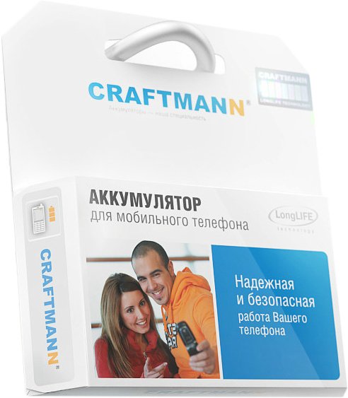 

Аккумулятор для телефона Craftmann C1.01.445 (совместим с Sony Ericsson BST-38)