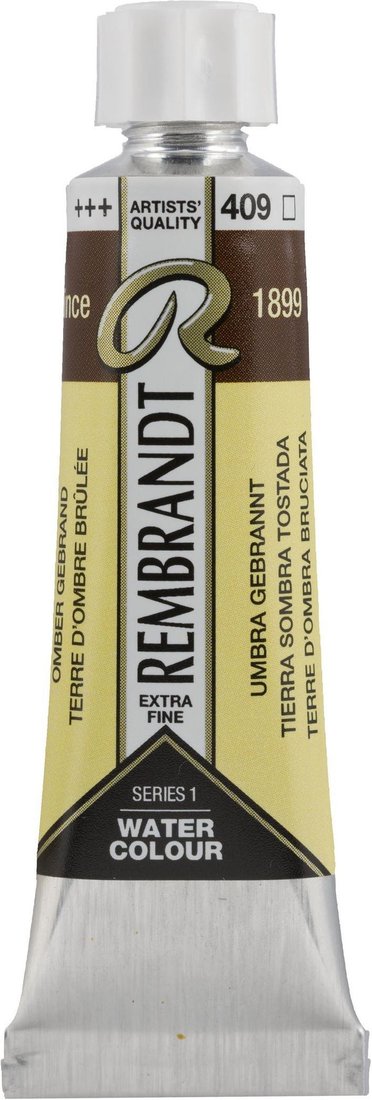 

Акварельная краска Rembrandt 409 05014090 (умбра жженая)