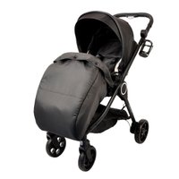 Универсальная коляска Panda Baby Supra (2 в 1, черный)