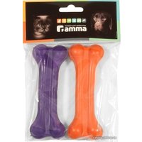 Игрушка для собак Gamma Кость литая №2 9.5 см 2 штуки