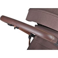 Универсальная коляска Aimile Original New (2 в 1, шоколадный, золотистая рама)