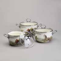 Набор кастрюль Agness 943-106