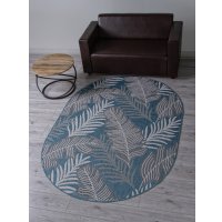 Циновка Merinos Kair S132-OVAL-BLUE (1.4х2)