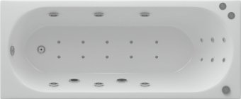 Ванна Aquatek Оберон 160x70 без гидромассажа (слив слева)