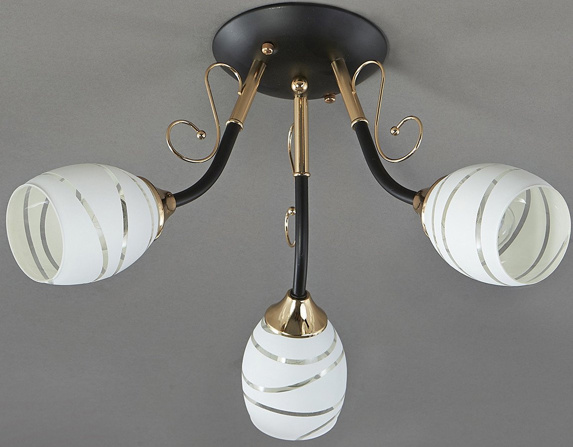 

Люстра средней высоты Escada Camila 1112/3P (черный)