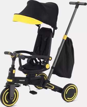 Детский велосипед MOWbaby Trixie MC055 (черный/золотой)