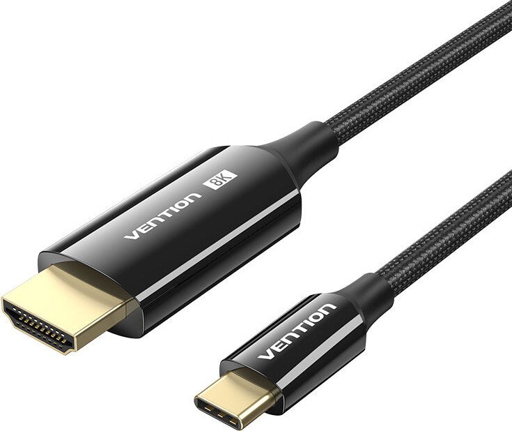 

Кабель Vention CRCBF USB Type-C - HDMI (1 м, черный)