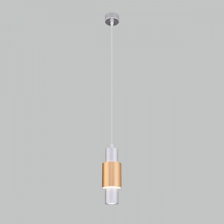 

Подвесная люстра Евросвет Bento 50204/1 LED матовое серебро/матовое золото
