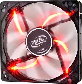 Вентилятор для корпуса DeepCool Wind Blade 120 [DP-FLED-WB120-RD]