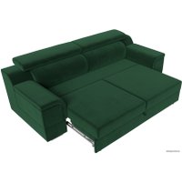 Диван Лига диванов Лига-003 117106 (велюр зеленый)