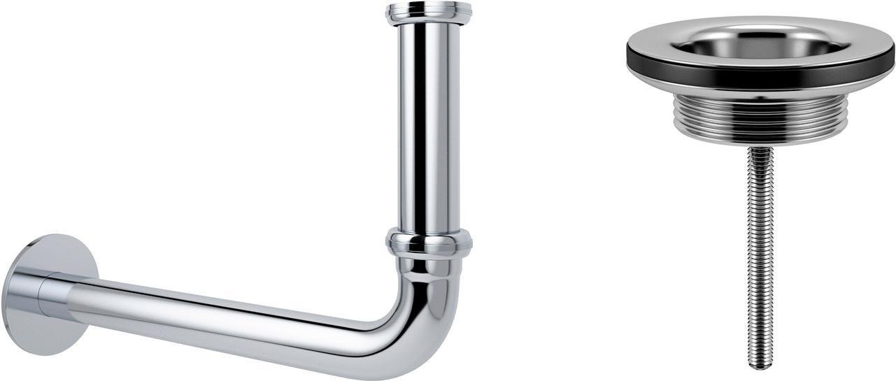 

Сифон Wellsee Drainage System 182101005 (сифон, выпуск, хром)