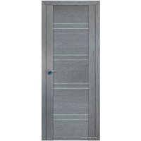 Межкомнатная дверь ProfilDoors 2.80XN L 90x200 (грувд серый, стекло матовое)