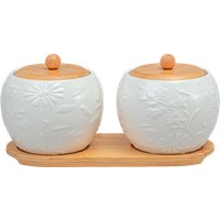 Набор емкостей Lefard Flowers Story 474-247 (2шт)