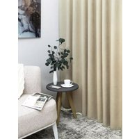 Штора Mio Tesoro Canvas 150х260 (кремовый)