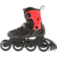 Роликовые коньки Rollerblade Microblade (р. 36.5-40.5, красный)