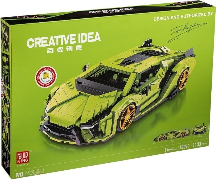 

Конструктор Mould King 10011 Lamborghini Sian
